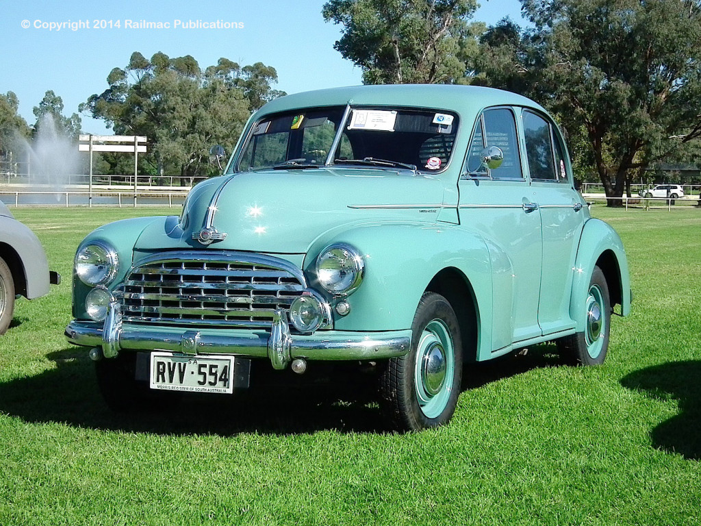 (SM 14-4-1397) 1951 Morris Oxford Series MO at the Morris Registers National Rally, Forbes (NSW) Easter 2014